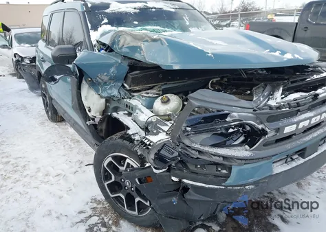 2021 Ford Bronco Sport Big Bend из США, поврежденный, VIN 3FMCR9B64MRA38910